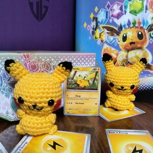Crochet Electric Mouse Pocket Monster Plushie