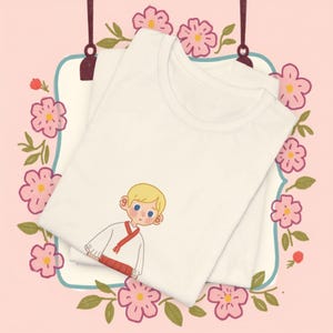 UNISEX Short Sleeve T-shirt Korean K-pop Street Fashion