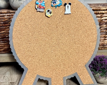Spaceship Earth Pin Board, Large Pin Display Board, Disney Inspired Pin Boards