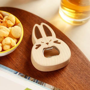 Bottle Opener & Fridge Magnet, Duck Butt, Bunny, Magnetic Beer Opener, Kitchen Accessories, Gift for Her