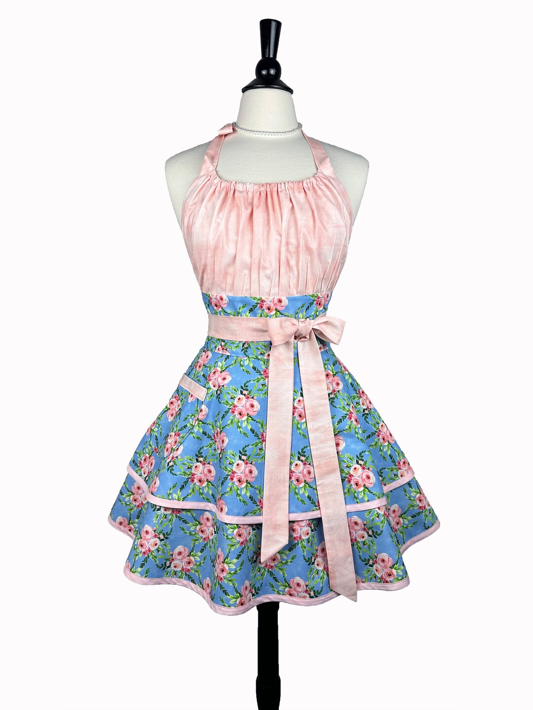 Pink Vintage Cooking Aprons for Women Cute Personalized Etsy