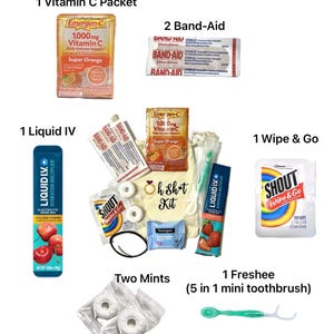 Hangover Kit | Recovery Kit | Bachelorette Party | Survival Kit