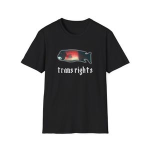 Transgender Rights Shirt Featuring an Actual Trans Fish, California Sheephead Fish Unisex T-Shirt, Pride Activism Tee, Resist, LGBTQ+