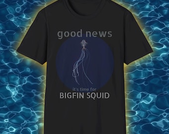 Bigfin Squid T-Shirt - Magnapinna Marine Life Tee