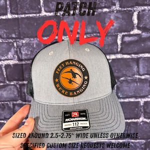 Duck Hunting Leatherette Patch | Feet Hanging We're Banging