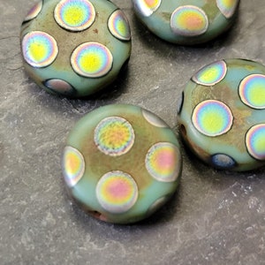 Unique Glass Colorful Aurora Borealis Single Beads