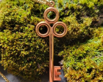 Coppercraft Guild Mystery Key Solid Copper Necklace