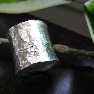 Favorite Wide Sterling Silver Band
