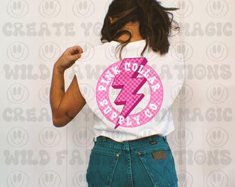 Pink Collar Supply Co Digital Design