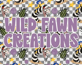 Halloween Seamless Pattern | Spooky Character Digital Paper