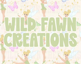 Pixie Seamless Pattern | Cartoon Character Digital Paper