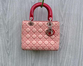 Authentic Christian Dior Lady Dior Etsy
