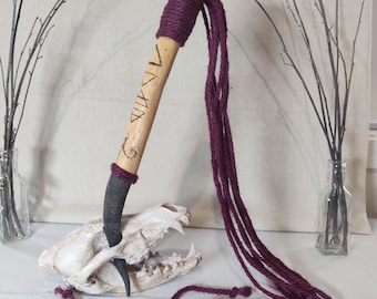 Custom Ritual handmade wood flogger *Made to order
