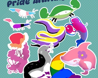Animaux marins Silly Pride