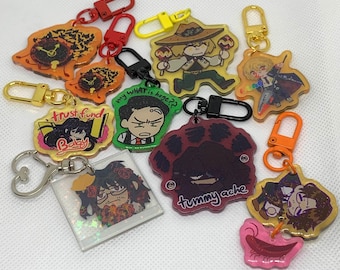 ロボトミーコーポレーション チャーム：両面アクリル製アブノーマ