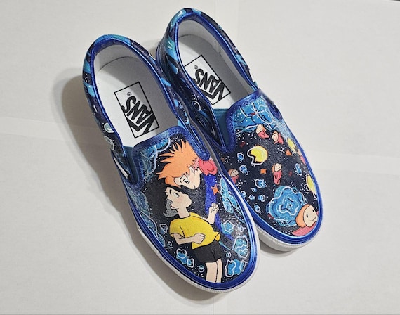 Custom Vans Hand Painted Made to Order Personalized Gift