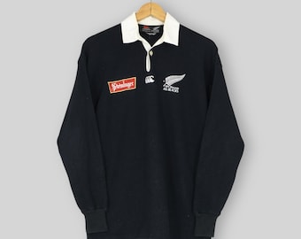 Canterbury of New Zealand Rugby Shirt Mens Medium Steinlager