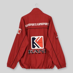 Vintage Kani Sports Endurance Windbreaker Jacket XLarge Karl Kani Sports Outerwear Sportswear Karl Kani Hip Hop Hoodie Light Jacket Size XL