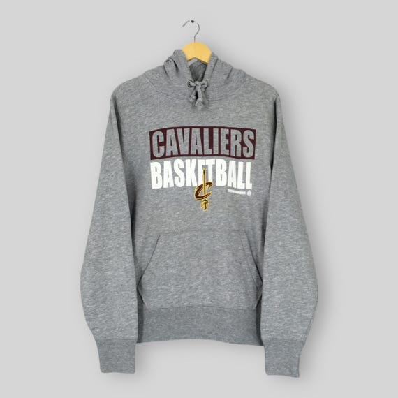 Vintage Cleveland Cavaliers NBA Hoodie Sweatshirt Large Cavaliers