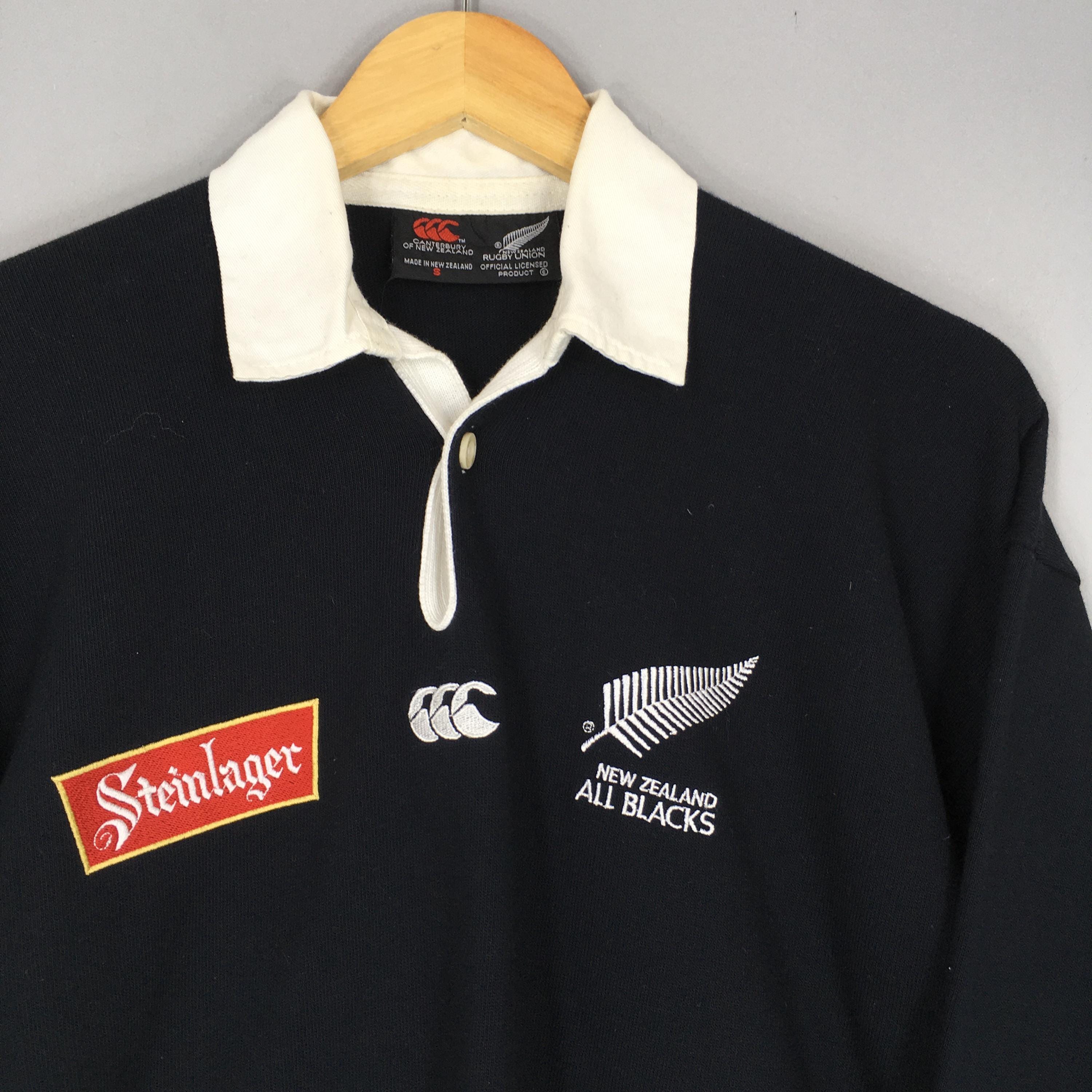 90s カンタベリー オール ブラックス ステインラガー ラグビー ポロシャツ 90s カンタベリー オール ブラックス ステインラガー ラグビー