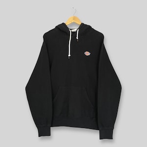 Vintage Dickies Zipper Hoodie Sweatshirt Large Dickies Embroidered Logo Sweater Dickies Workwear Jumper Dickies Warmer Pullover Size L