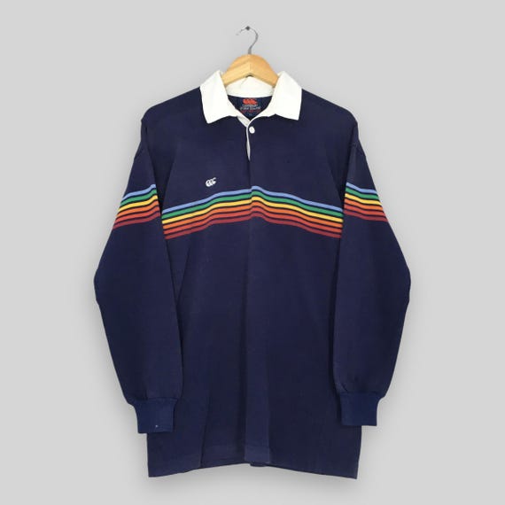 CANTERBURY OF NEW ZEALAND ラガーシャツ 90s Vintage 90s Canterbury of New Zealand Ugly Colour Block