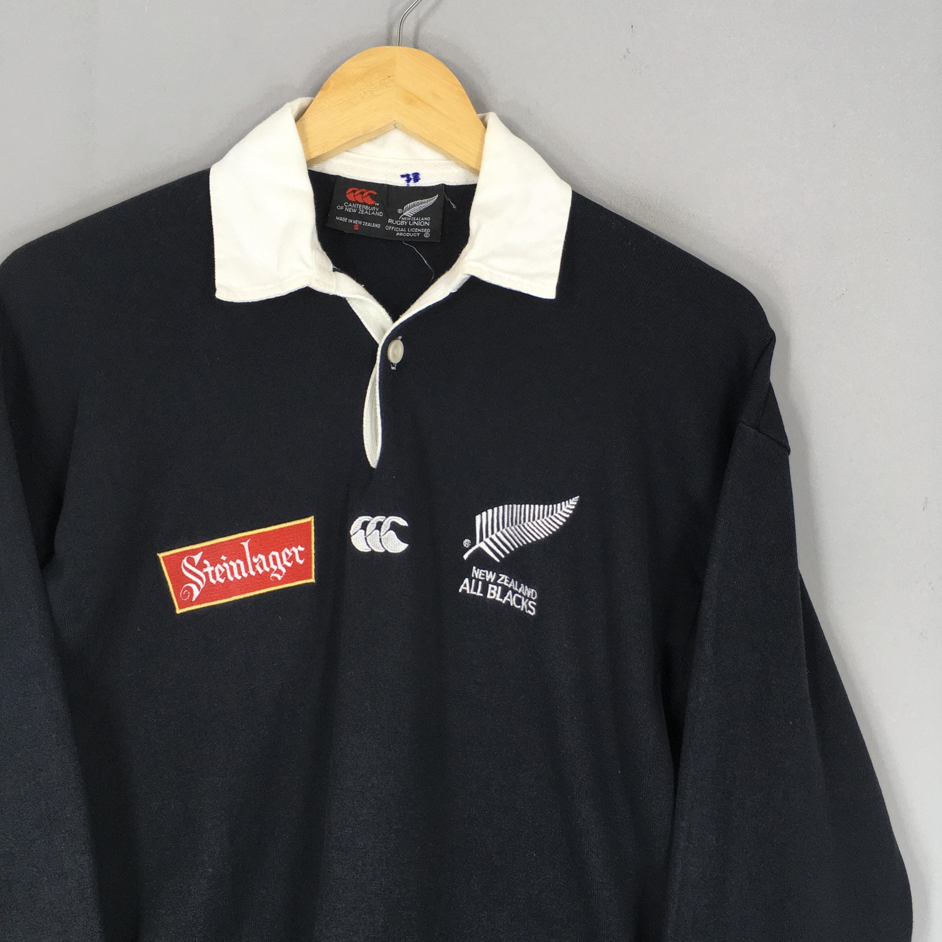 90s Canterbury ALL BLACKS ラガーシャツ XL Z221 90s Canterbury ALL BLACKS ラガーシャツ XL Z221 90s