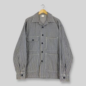 60’s〜Angelica stripe work jacket Kamakura Classics Spring – Kamakura Shirts Global Online Store