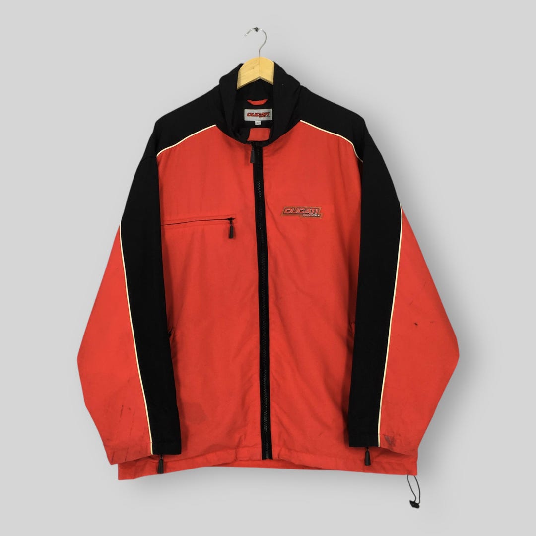 Vintage Ducati Gearbox Rider Jacket Large Ducati Racing