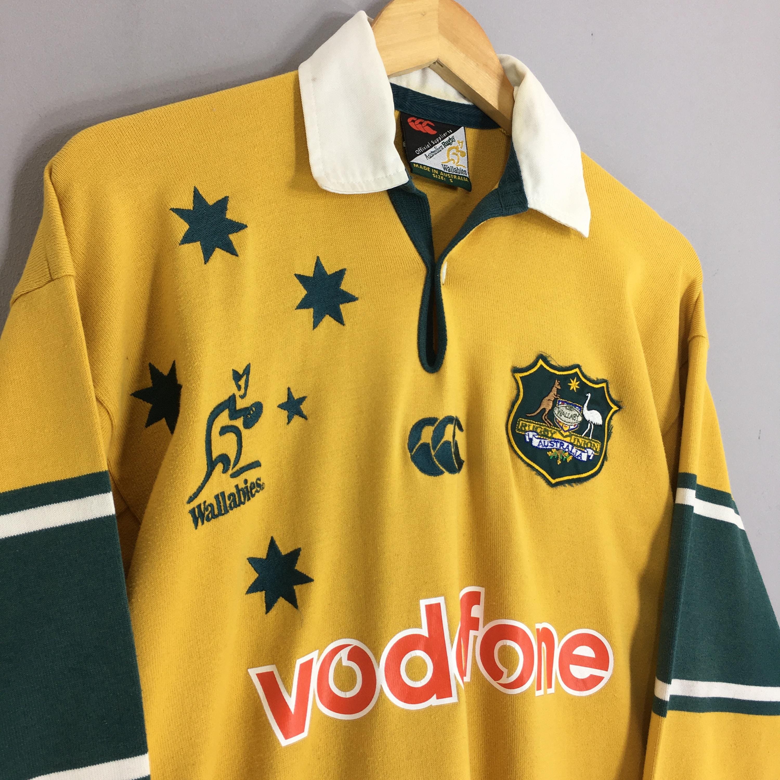 Clothing Canterbury Wallabies Rugby Shirt Vintage 90s Wallabies