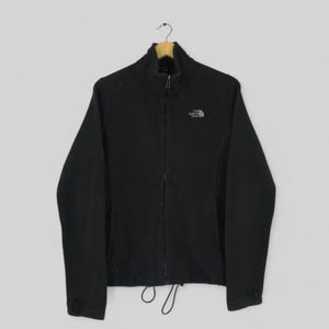Vintage The North Face Polartec Fleece Jacket Small The North Face Sportswear Jacket North Face Zip Up Warmer Black Sweater Size S