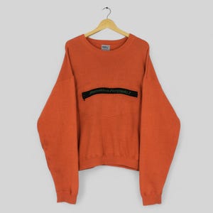 Vintage Benetton Formula 1 Racing Team Sweatshirt Large Benetton F1 Racing Team Spell Out Crewneck United Color Of Benetton Sweater Size L