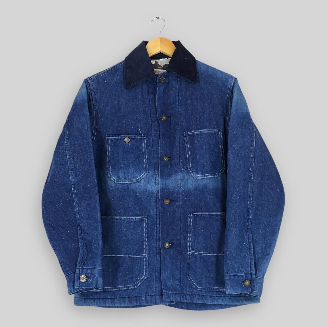 Vintage 80s Edwin Ranch Western Denim Jacket Small Edwin Four