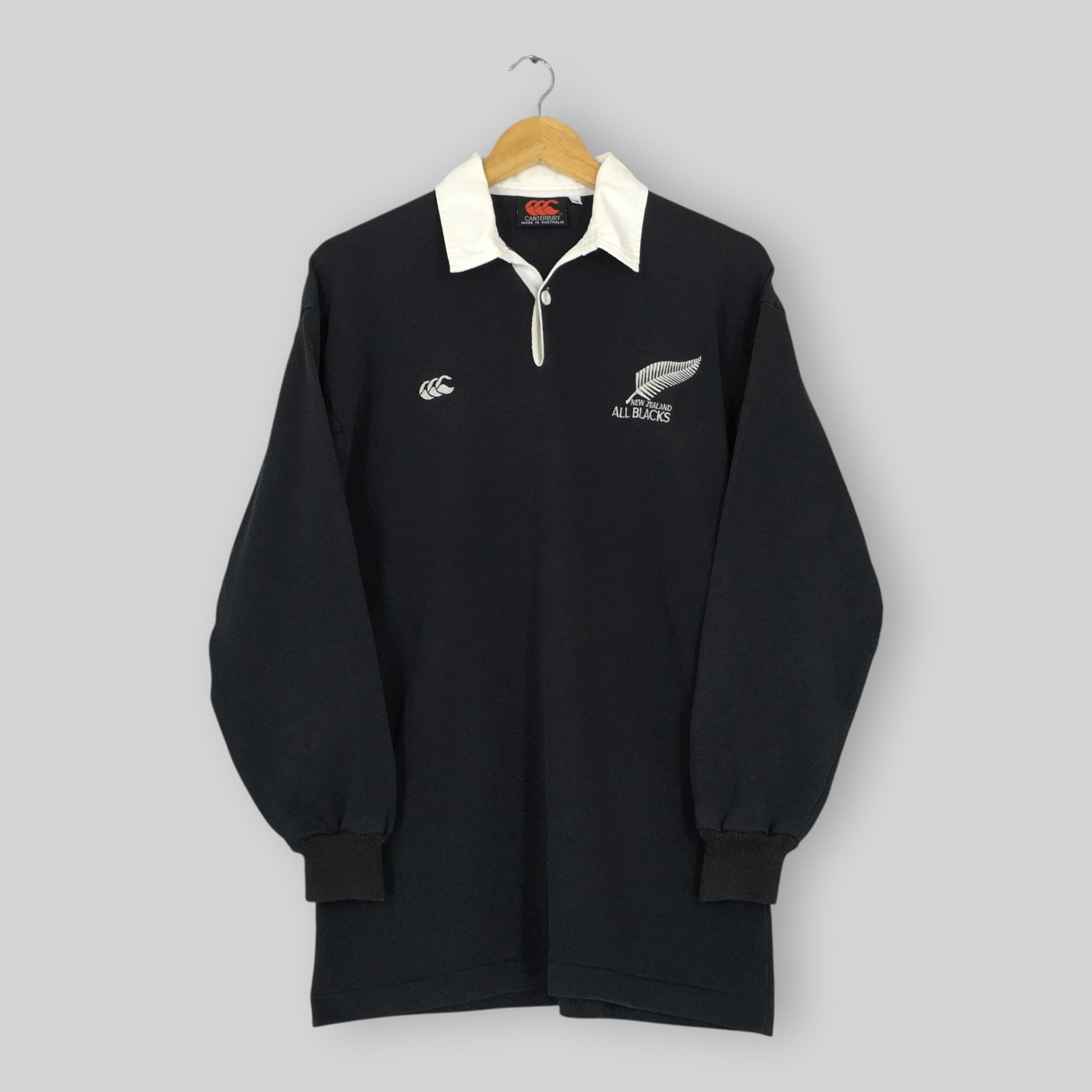 ニュージーランド　オールブラックス Steinlager ラガーシャツ S Steinlager All Black - Etsy