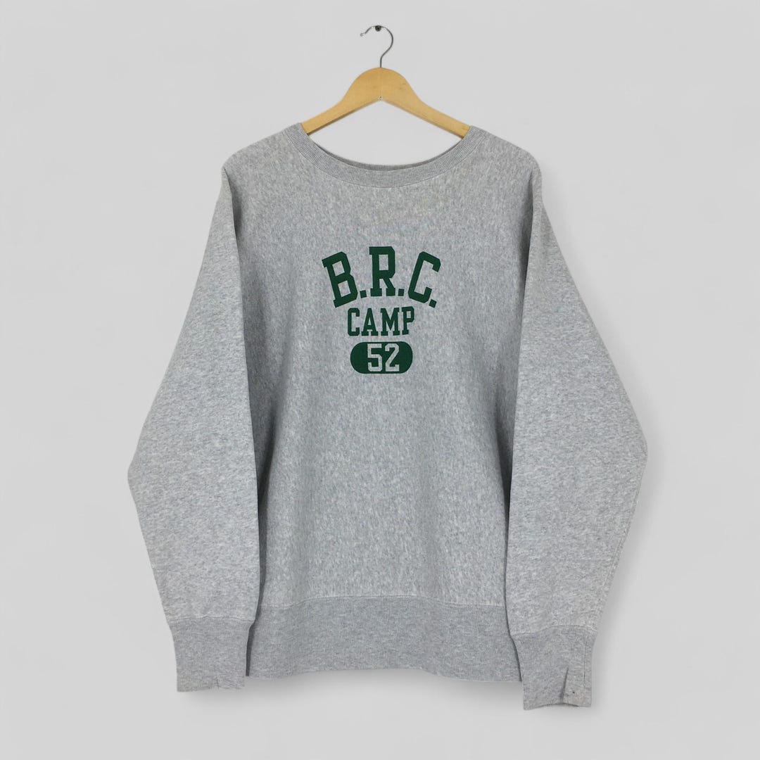 Vintage Champion Reverse Weave BRC Camp Sweatshirt Xlarge Champion
