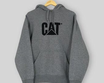 Vintage Cat Caterpillar Hoodie Sweatshirt Medium Cat Caterpillar