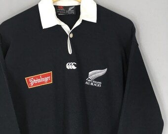 90s Canterbury ALL BLACKS ラガーシャツ XL Z221 90s Canterbury ALL BLACKS ラガーシャツ XL Z221 90s