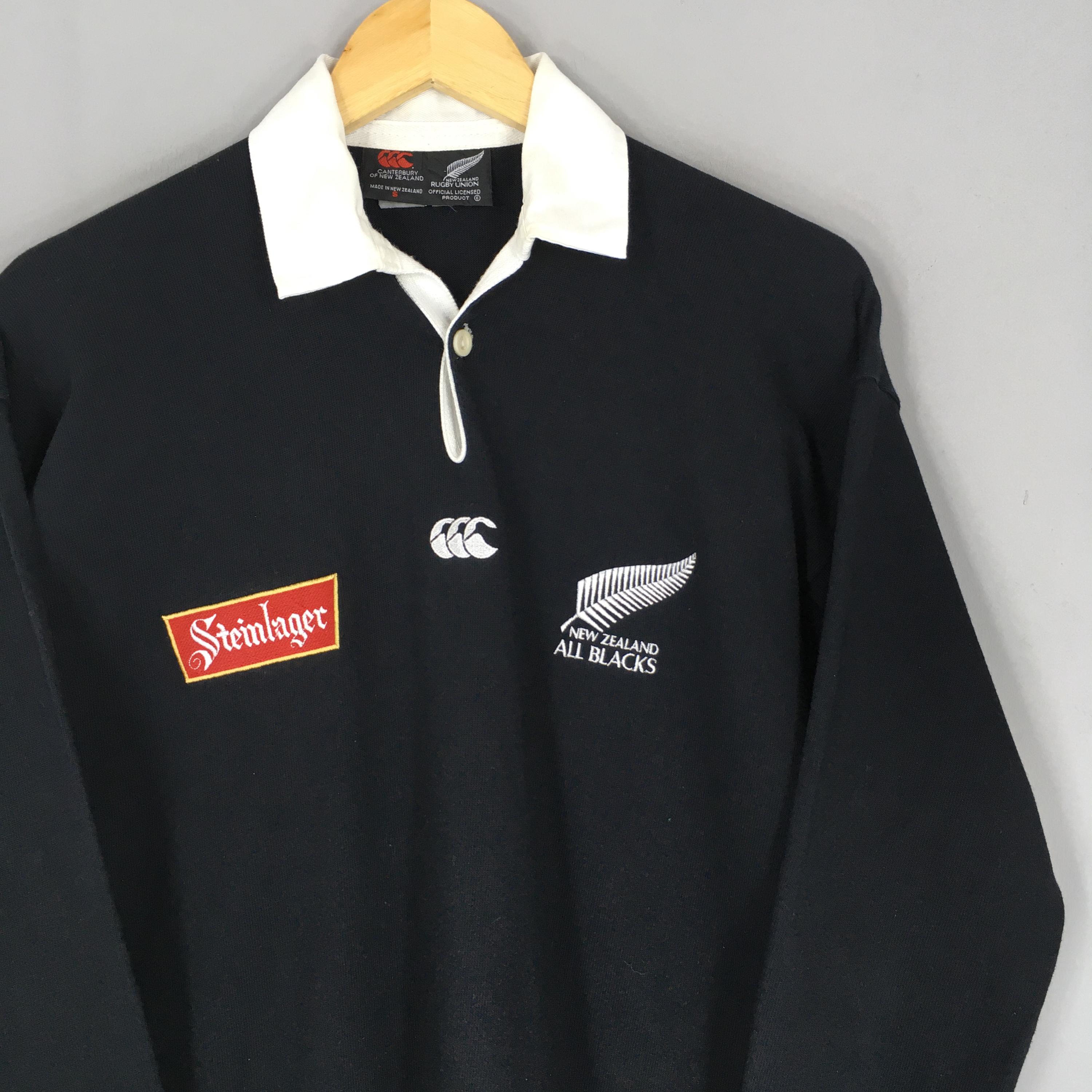Vintage 90s Steinlager All Blacks Canterbury New Zealand