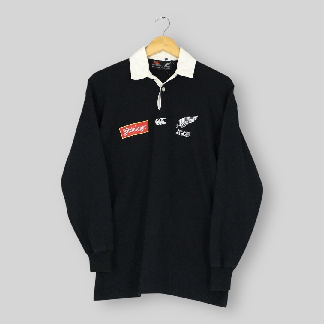 Vintage 90s Steinlager All Blacks Canterbury of New Zealand