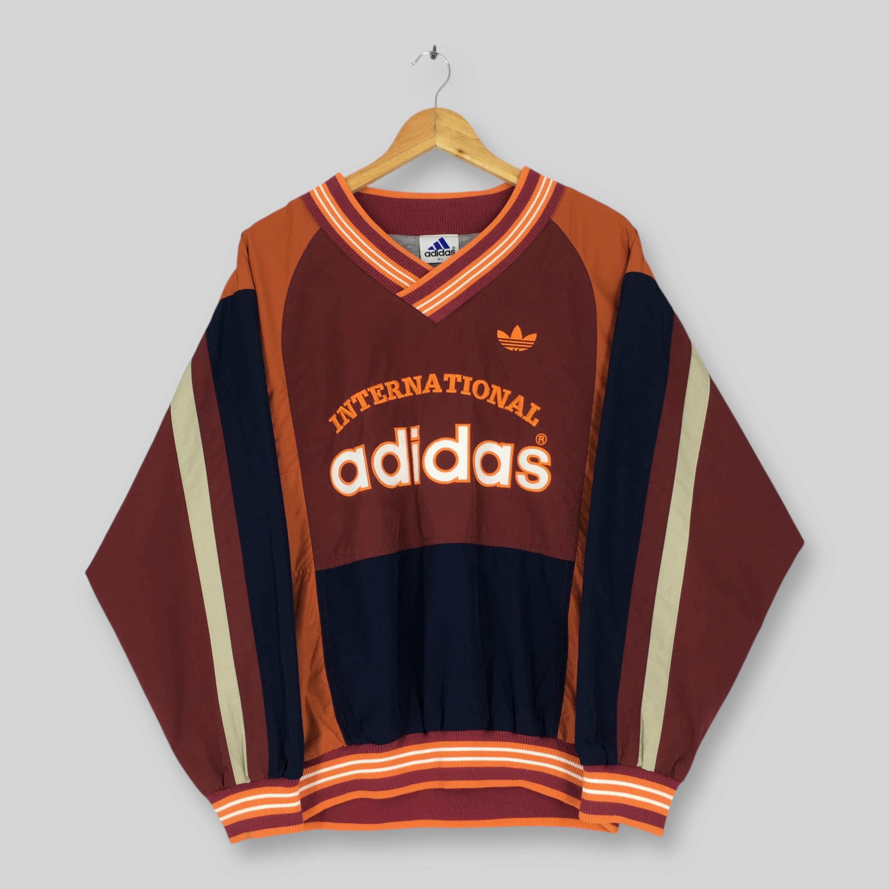 Orange Adidas Jacket