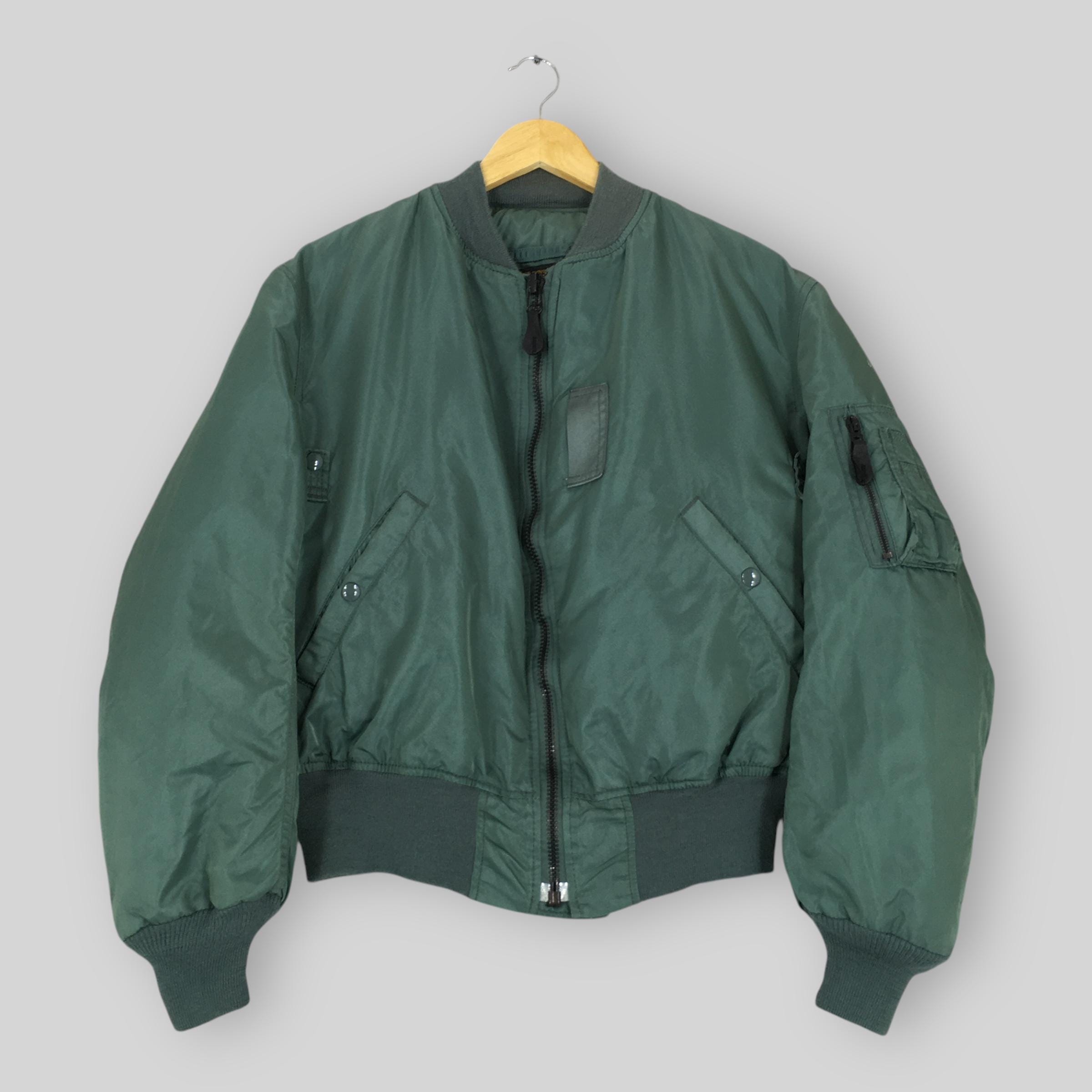 ジャケット・アウター 90s ALPHA INDUSTRIES MA-1 US.AIR FORCE Vintage Alpha Industries Usaf MA-1 Bomber Flight Jacket