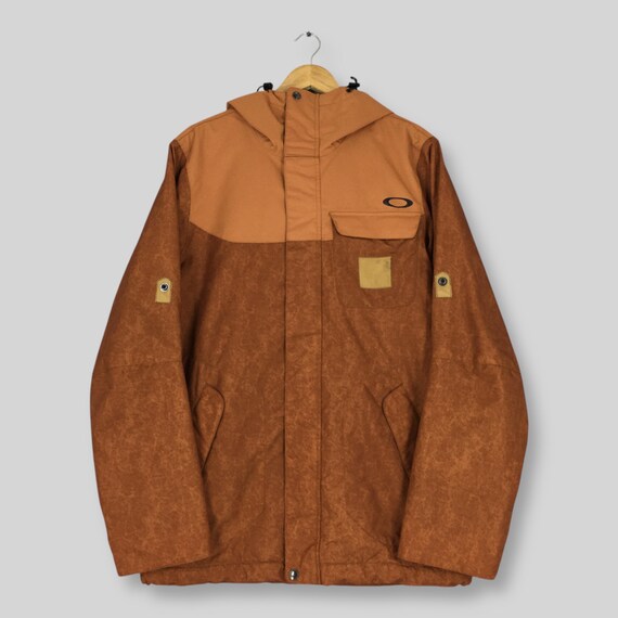 美品！　Oakley スノーボードジャケット Mサイズ ブラウン Vintage Oakley Thinsulate Insulated Winter Ski Jacket Medium