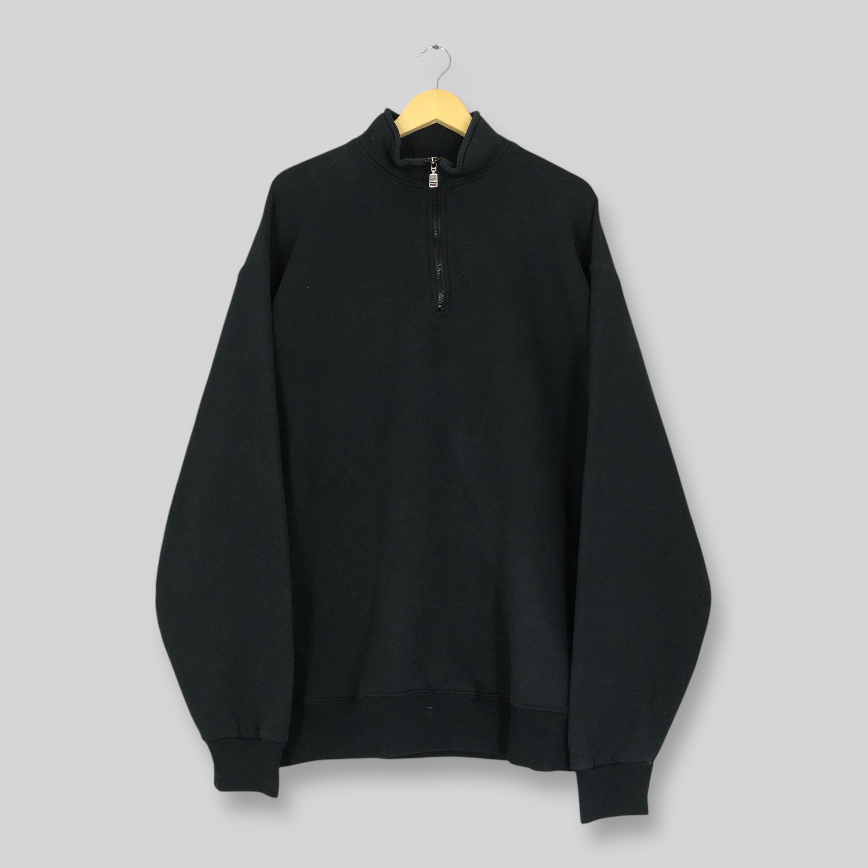 Vintage 90s Russell Athletic Half Zipper Sweatshirt Xlarge