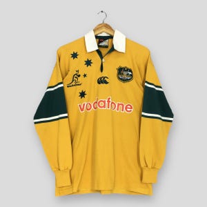 Canterbury Australian Wallabies Rugby Polo Shirt Small Rugby