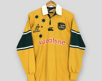 Canterbury Wallabies Vodafone フリースジャケット Vodafone Rugby - Etsy