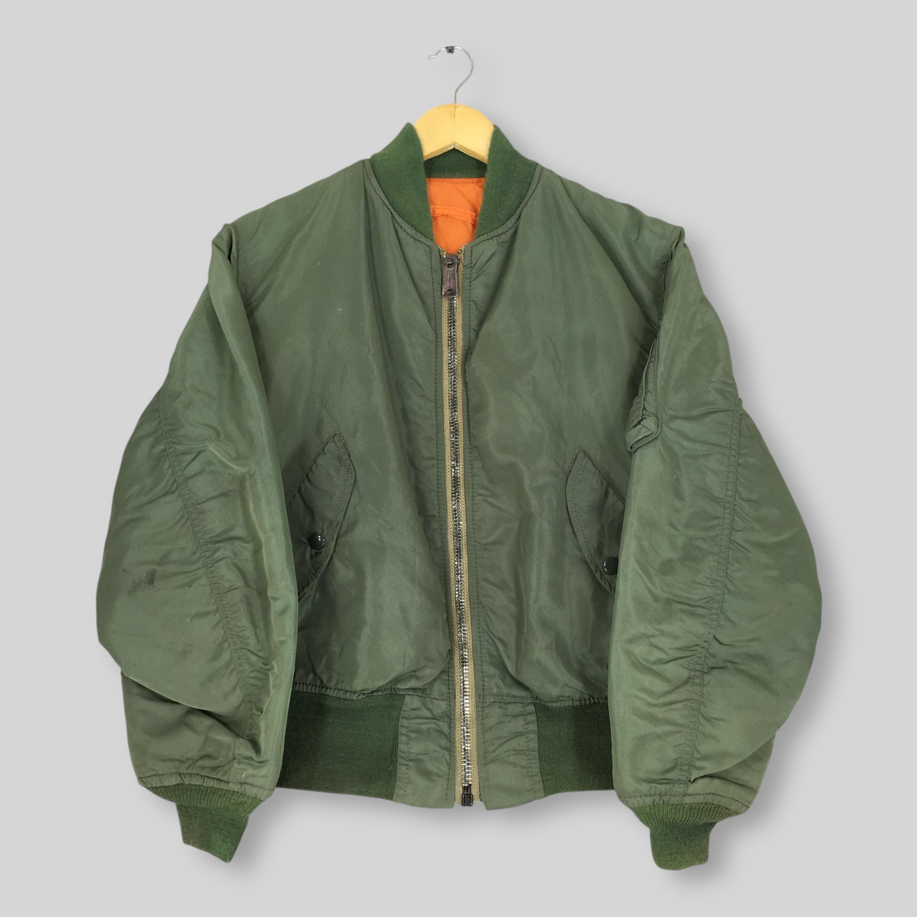 ジャケット・アウター 90s ALPHA INDUSTRIES MA-1 US.AIR FORCE Vintage 90s Alpha Industries Usaf MA-1 Bomber Flight Jacket