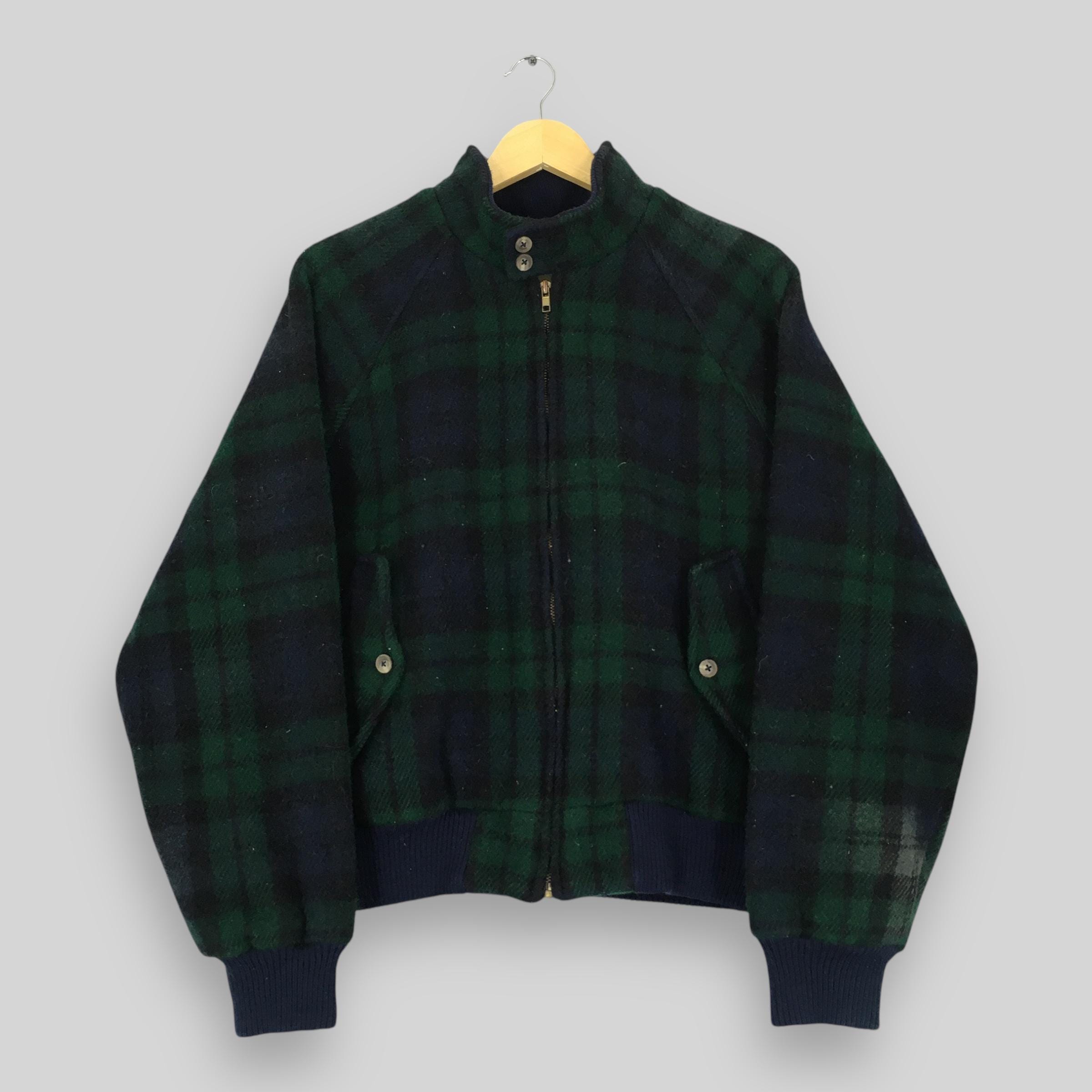 ジャケット・アウター 1990's Polo by Ralph Lauren Wool Jacket Vintage 90s Polo Ralph Lauren Mens Green Wool Lined Bomber