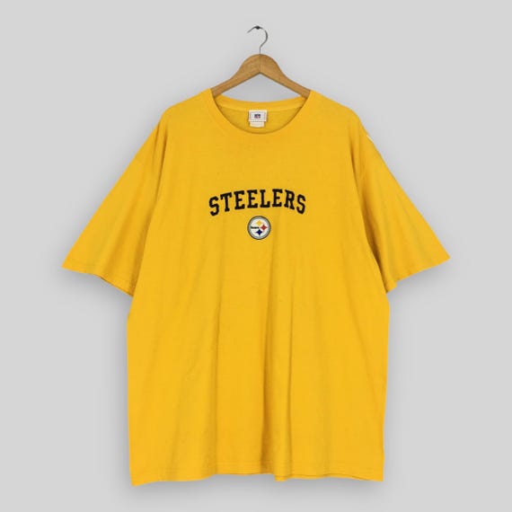 Camiseta vintage Pittsburgh Steelers NFL tamanho GG, camiseta com