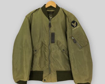 SPIEWAK L-2 FLIGHT JACKET Ｖintage Custom Vintage L-2 Light Flying Flight Bomber Jacket Green B-17