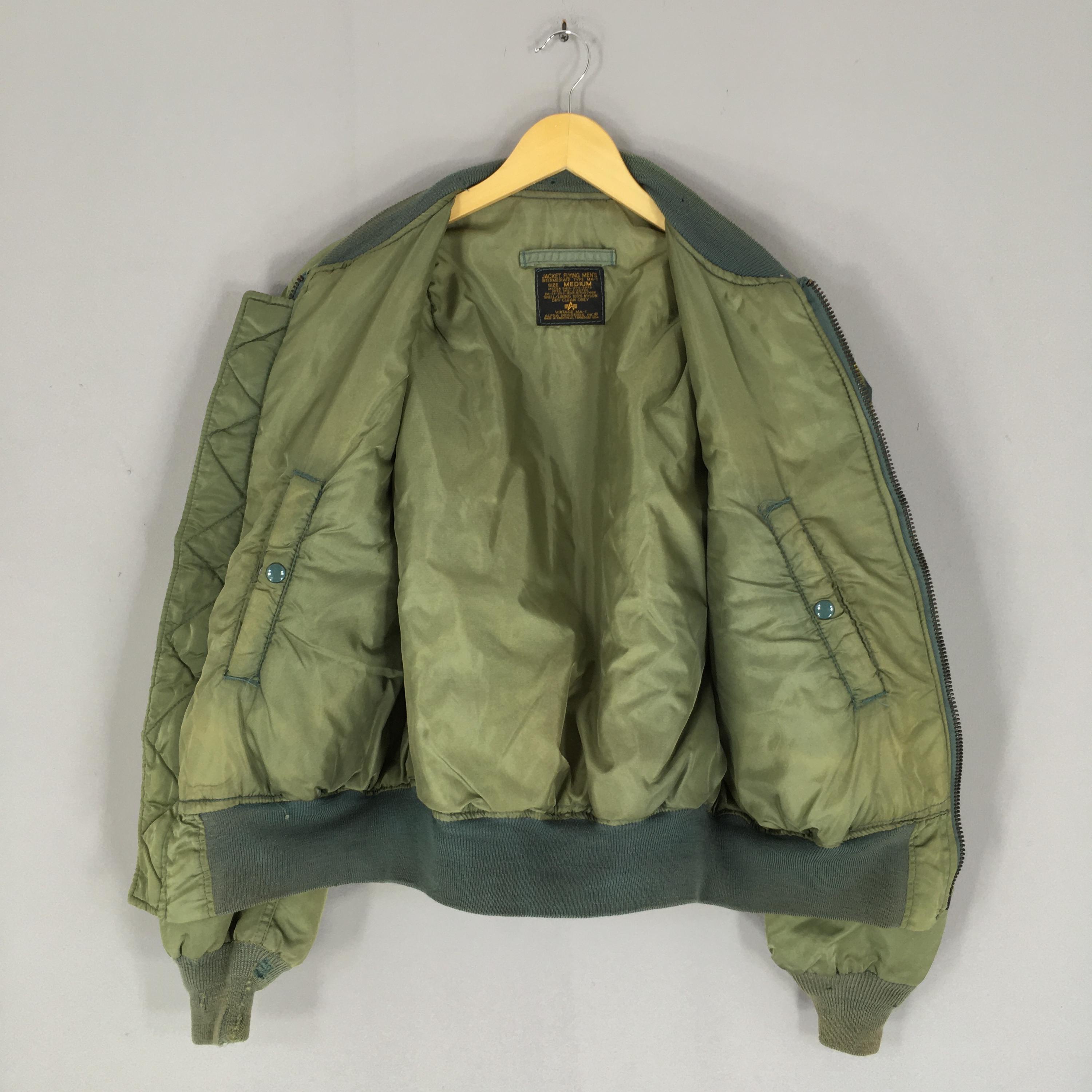 ジャケット・アウター 90s ALPHA INDUSTRIES MA-1 US.AIR FORCE Vintage 90s Alpha Industries Usaf MA-1 Bomber Flight Jacket